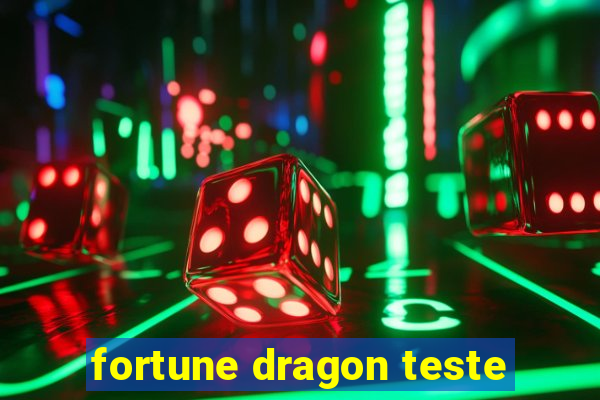 fortune dragon teste